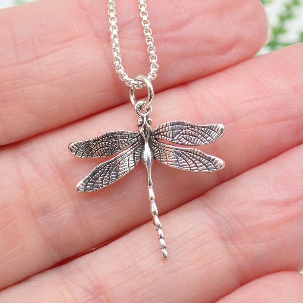 Sterling Silver Dragonfly Charm
