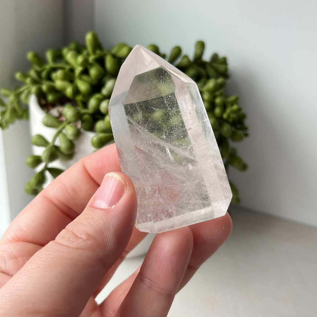 Clear Quartz Point with Inclusion