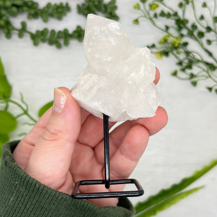 Clear Quartz Cluster on Pin Stand - Choose Your Own