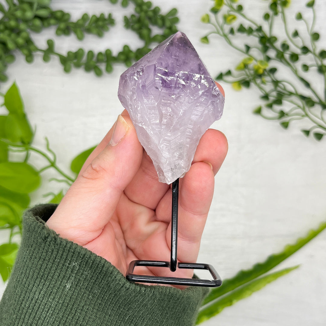 Amethyst Point on Pin Stand
