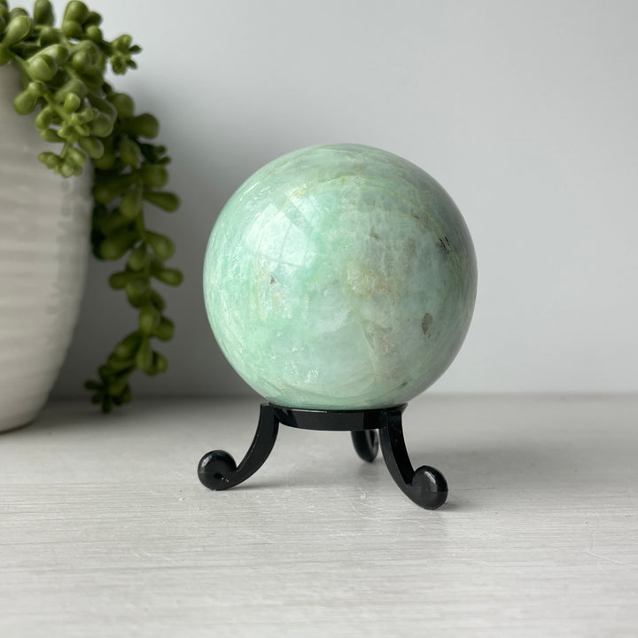Garnierite Sphere on Cute Stand