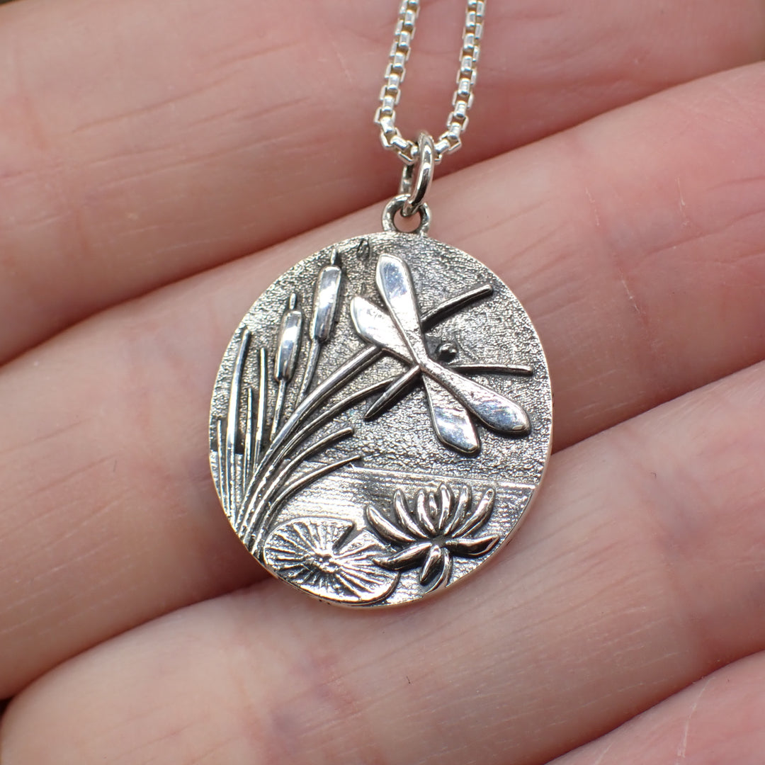 ♻️Recycled Sterling Silver Dragonfly Charm