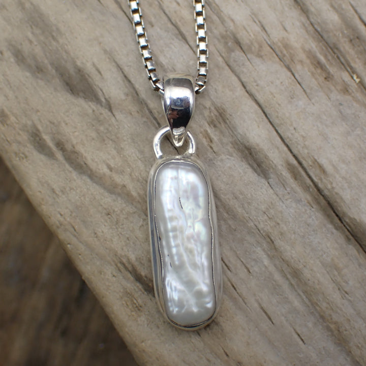 Pearl Sterling Silver Pendant