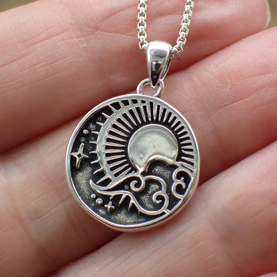 Sterling Silver Sun Rise Charm