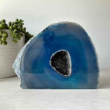 blue agate free form 