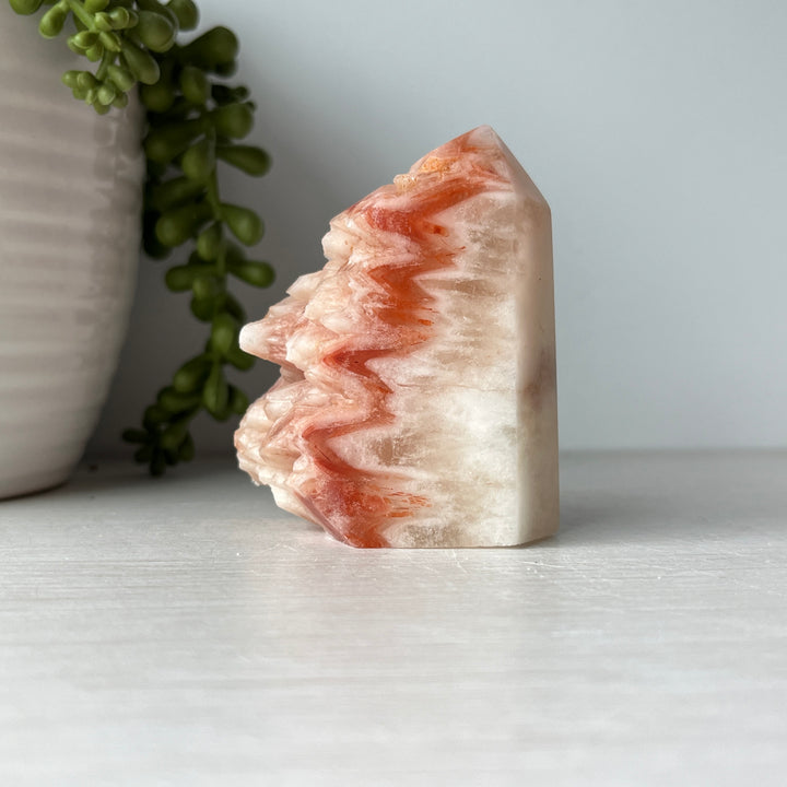 Dog Tooth Calcite Tower