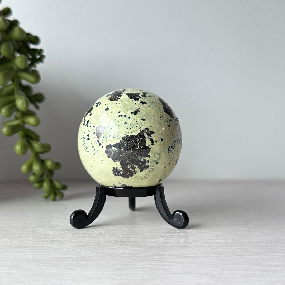 Serpentine Sphere on Cute Stand