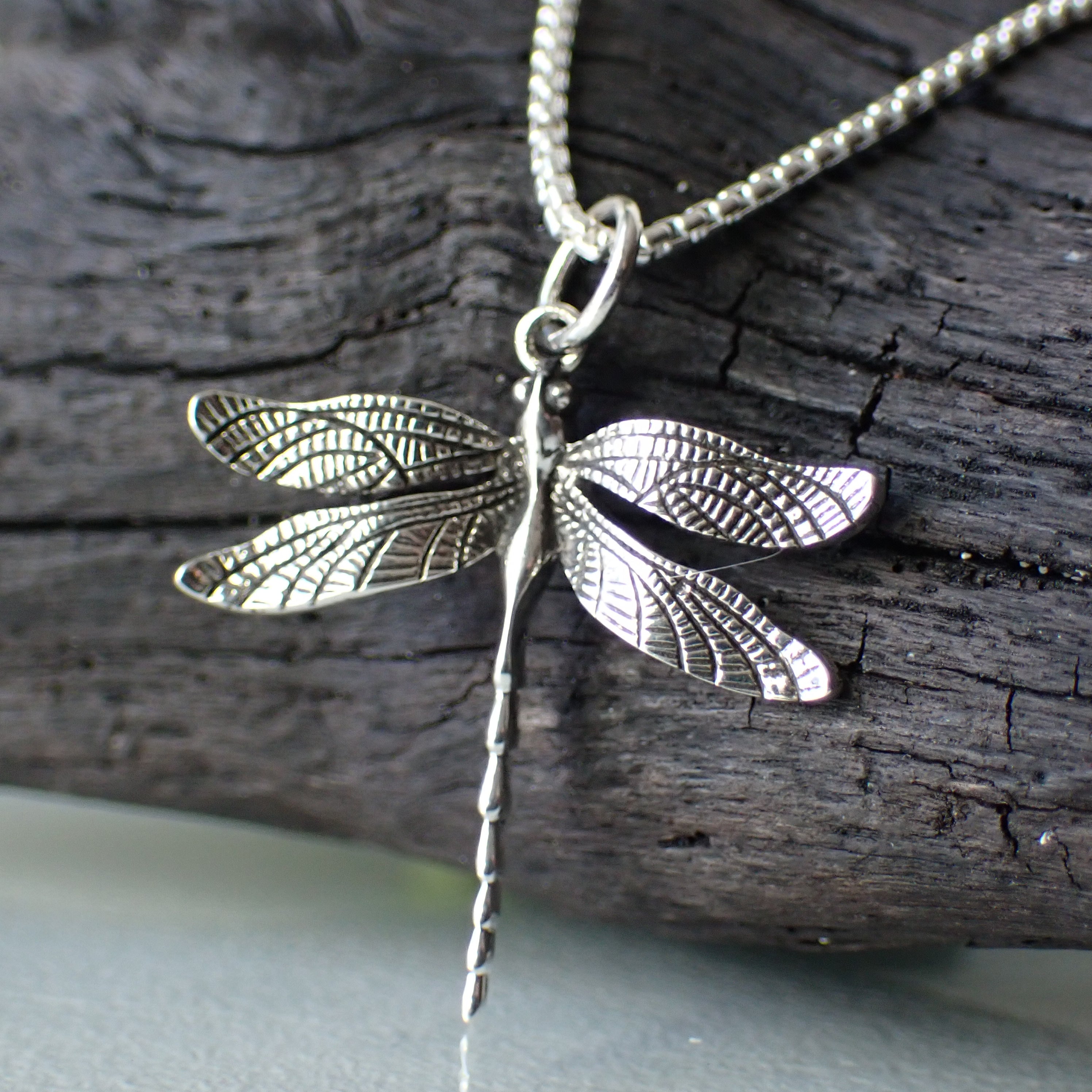 Sterling Silver Dragonfly Pendant – Shiels Jewellers
