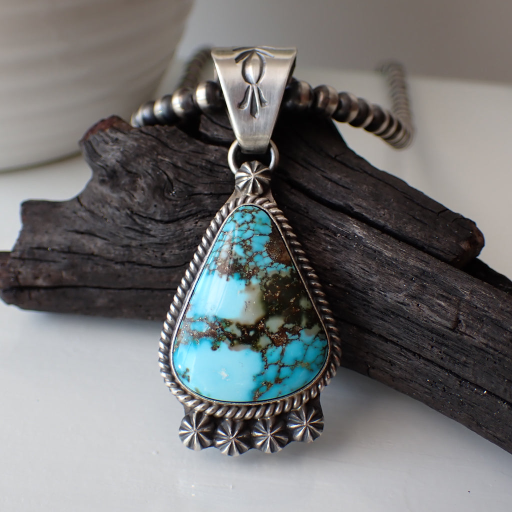 sonoran mountain turquoise pendant