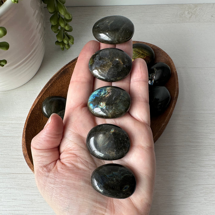 Labradorite Worry Stone - Small