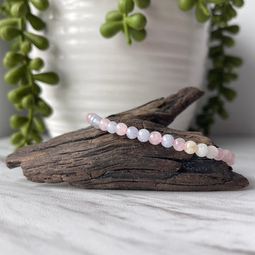 beryl gemstone bracelet