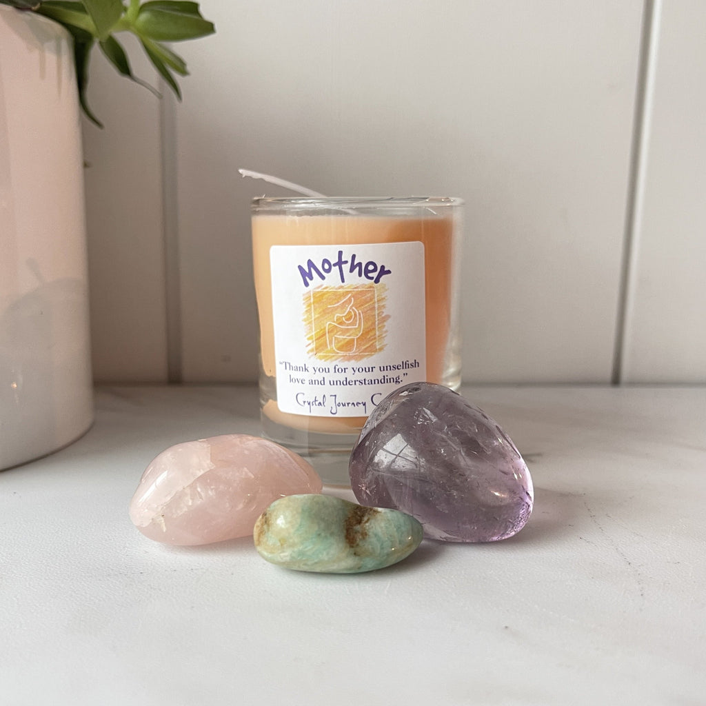 mother's day mother herbal magic intention candle set