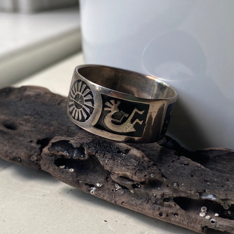 Sterling Silver Kokopelli Ring