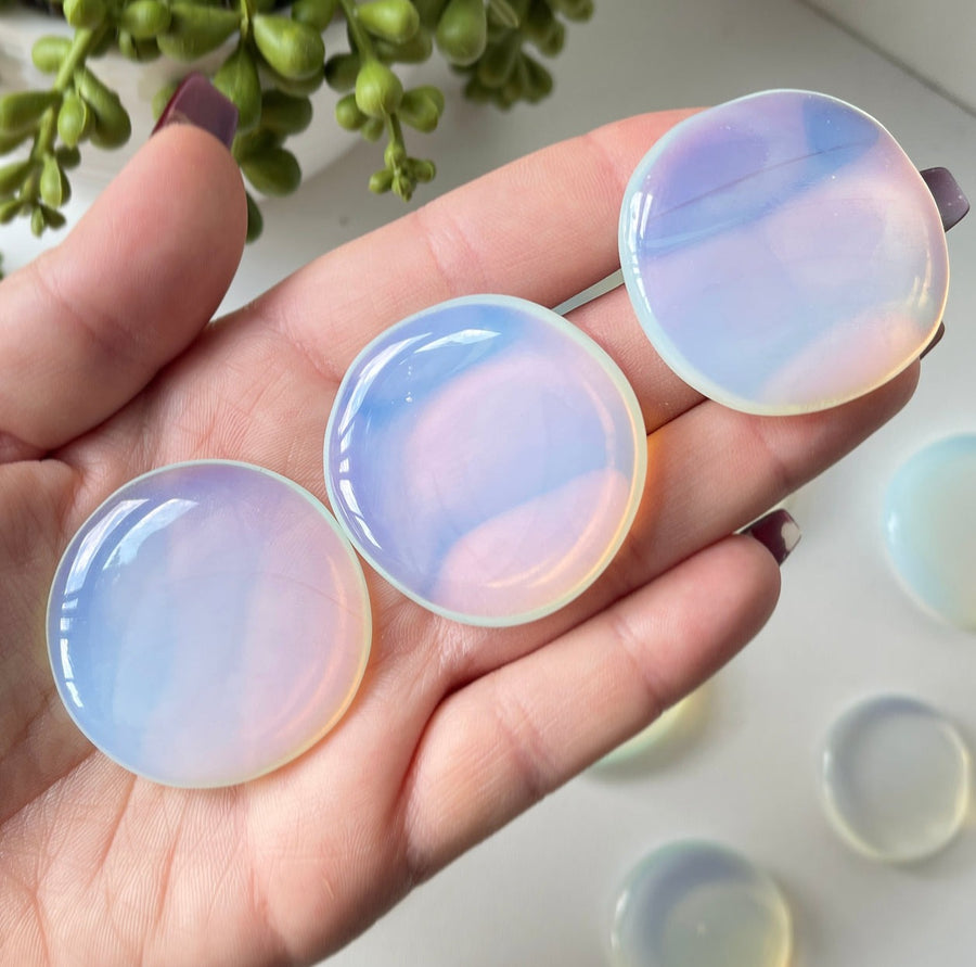 Opalite Worry Stones, Opalite Worry Stone, Polished Opalite , Crystal Worry Stones, Gemstone Worry Stones , Gift For Her