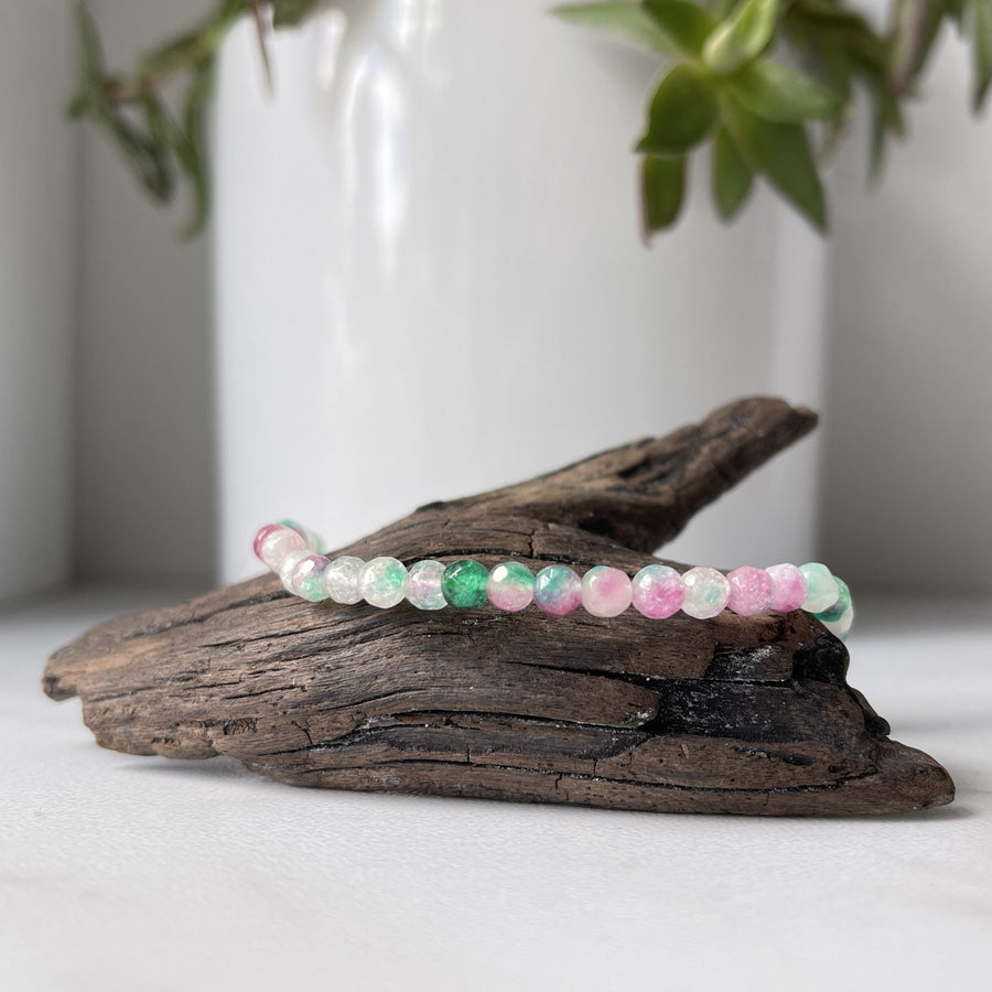 rainbow jasper gemstone bracelet
