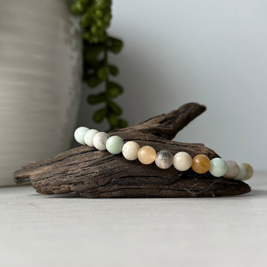 multicolored amazonite bracelet