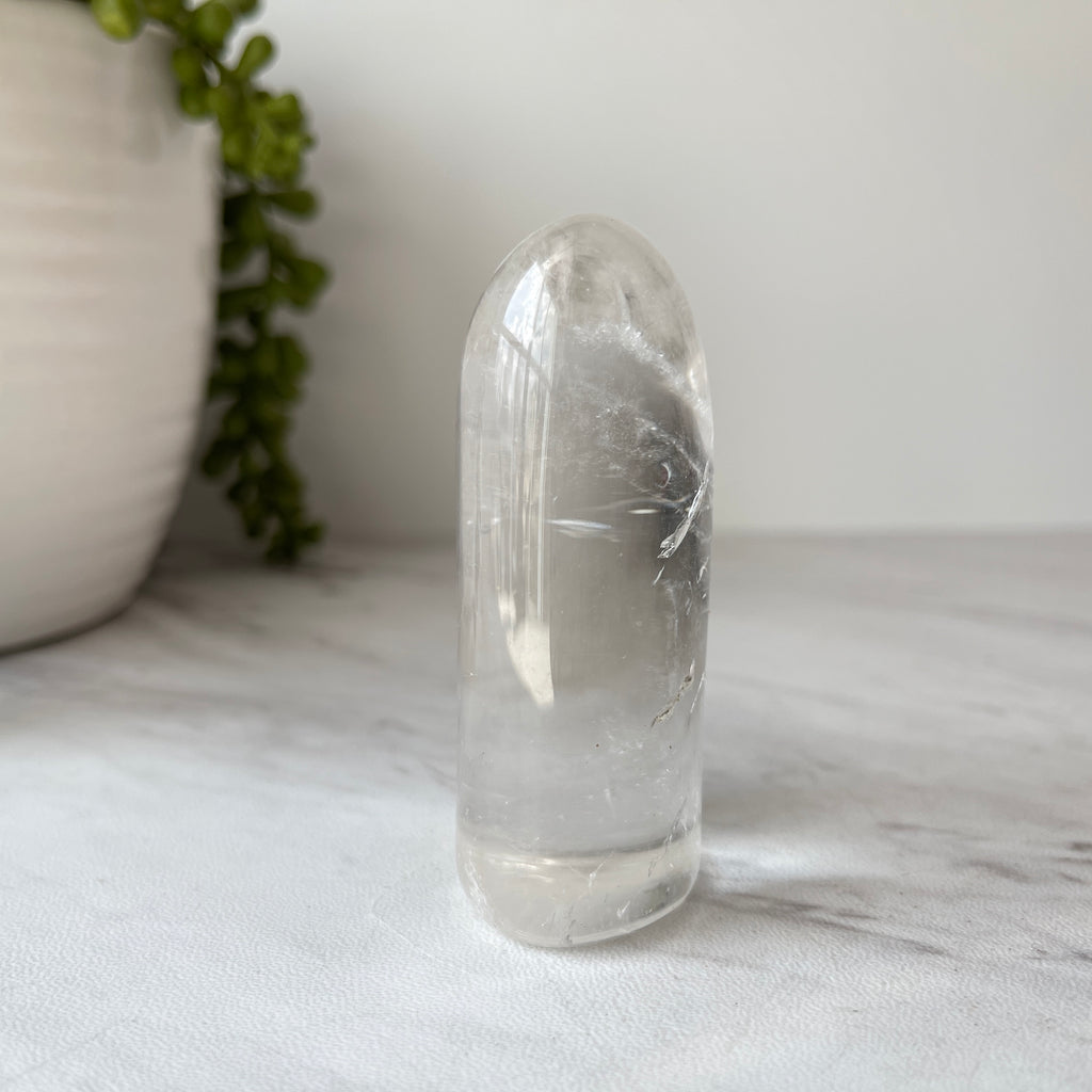 clear quartz crystal free form