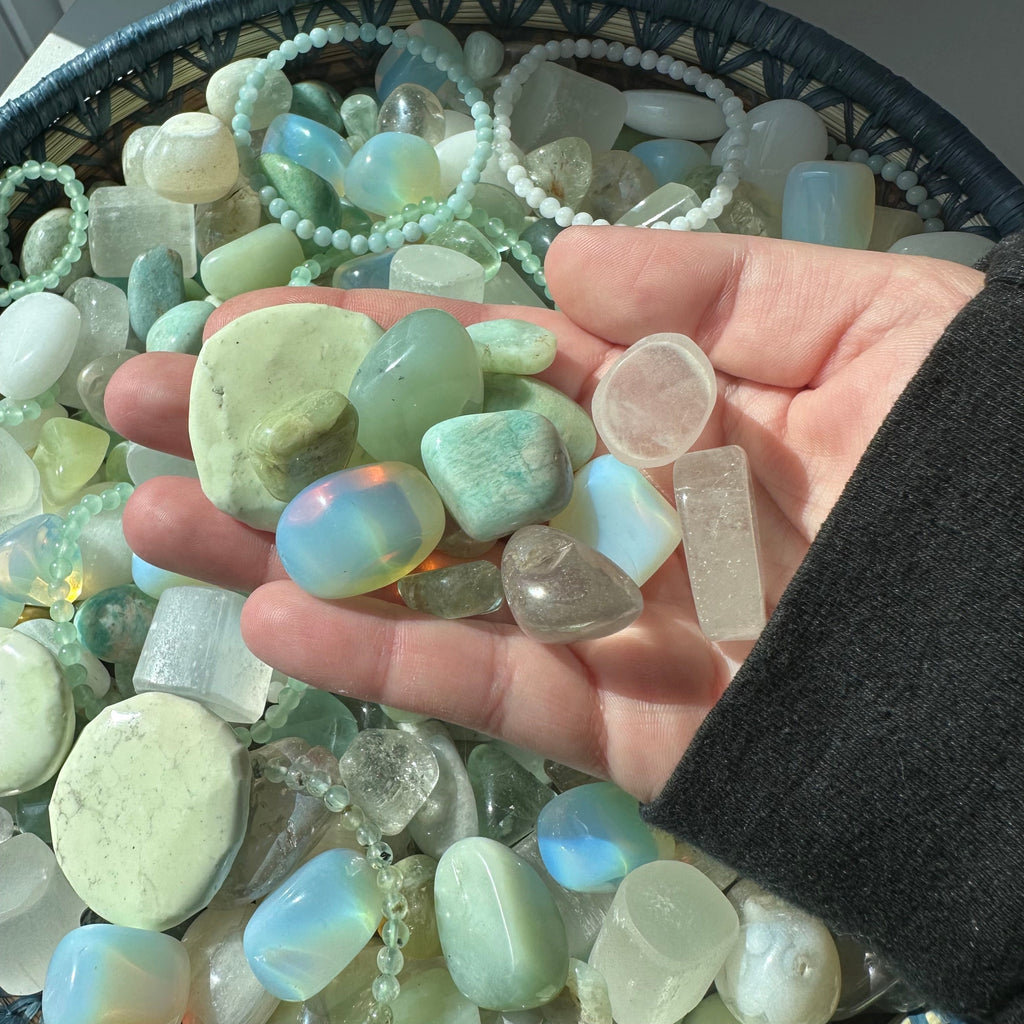 Seafoam Serenity Crystal Confetti
